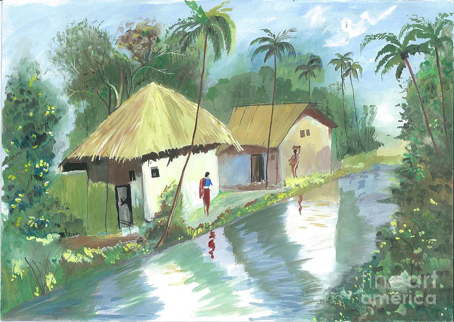 Senary Painting by Bhartee Shah