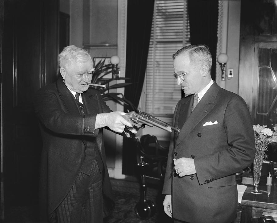 Washington D.c. Photograph - Senatorial Stickup by Underwood Archives