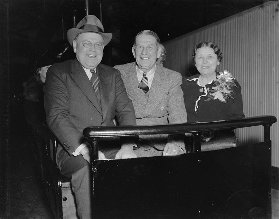 Senators, 1937 Photograph by Granger Senators, 1937 Photograph by Granger