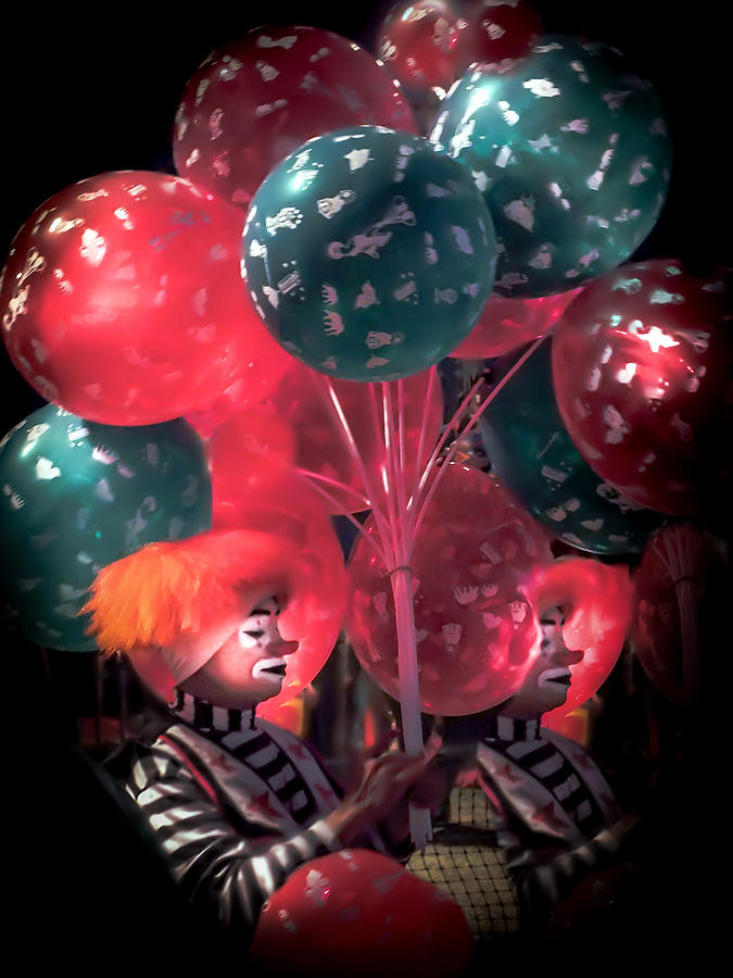 SEND in the CLOWNS Photograph by Karen Wiles