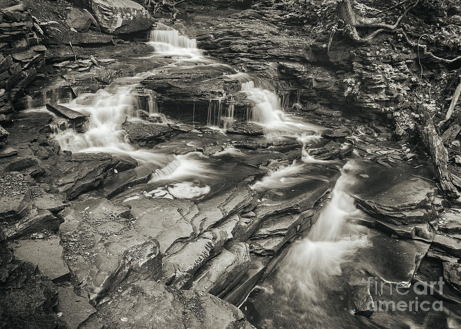 Waterfall Photograph - Seneca Falls August 2014 by Aaron Campbell