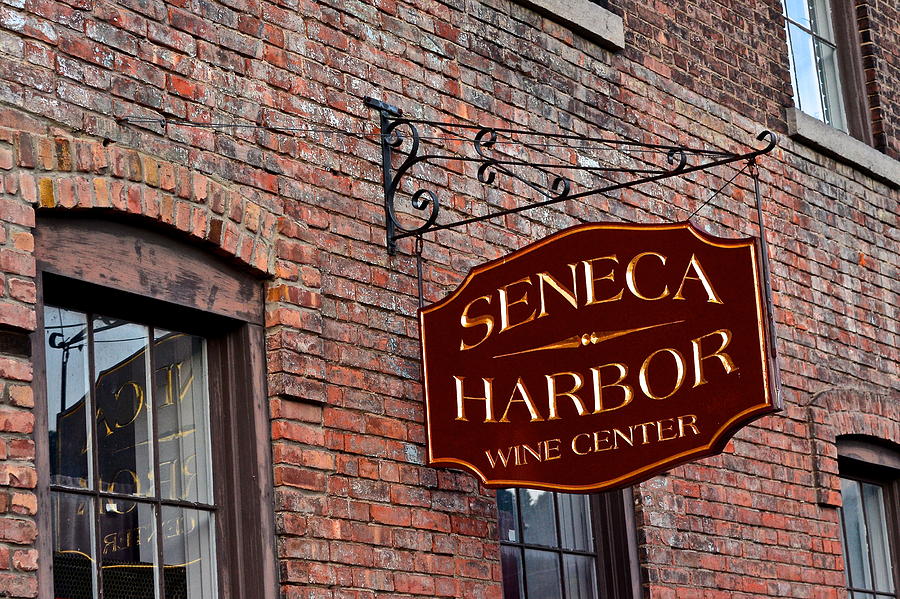Seneca Harbor Wine Center Photograph by Frozen in Time Fine Art Photography