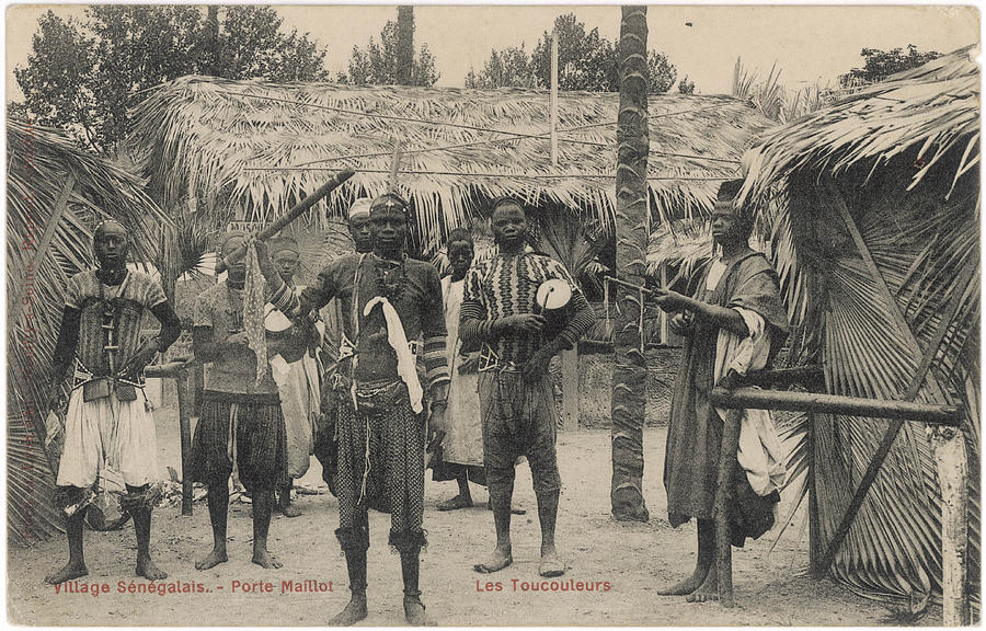 Senegal Men Of Senegal In Their Photograph by Mary Evans Picture ...