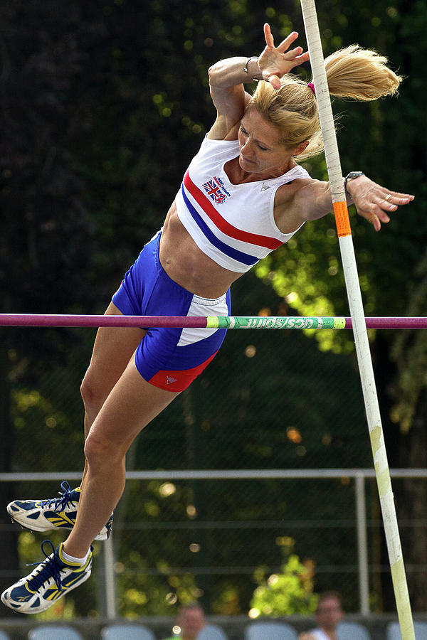 Senior British Female Pole Vaulter Photograph by Alex Rotas