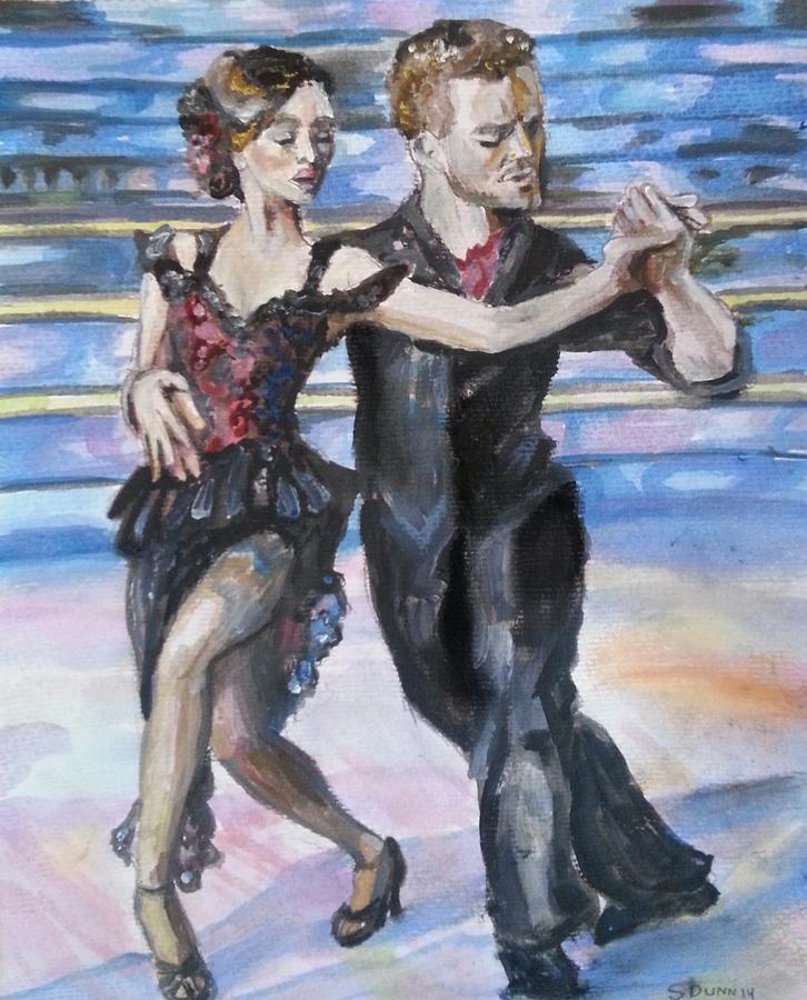 Sensual Language Of Dance Painting By Stephanie Dunn - Fine Art America