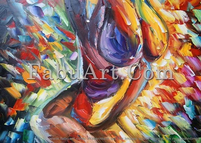 Sensual Woman 3 Painting 30x40in Painting by FabuArt