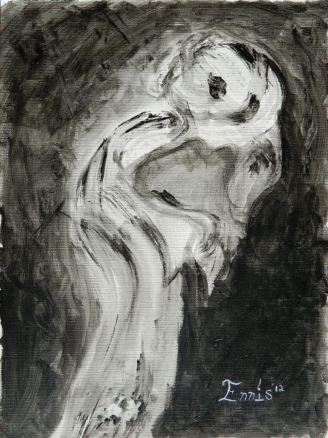 Sentimental Creeper Painting by Christophe Ennis
