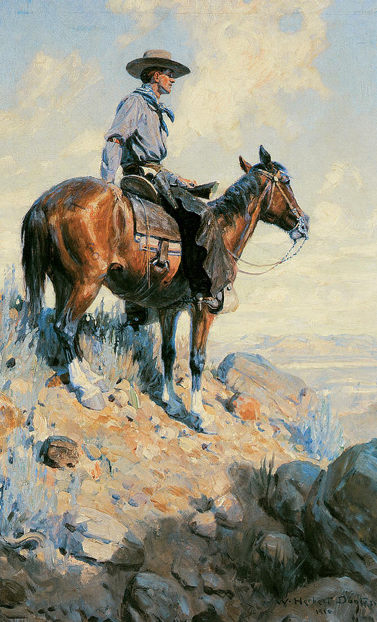 Sentinel of the Plains Painting by William Herbert Dunton - Fine Art ...