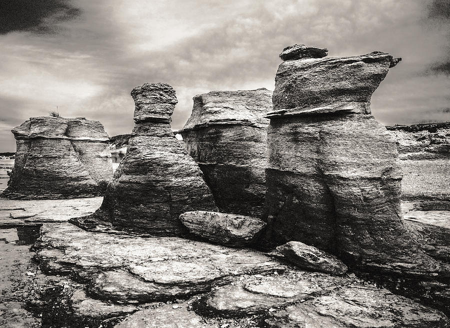 Sentinel rocks Photograph by Arkady Kunysz