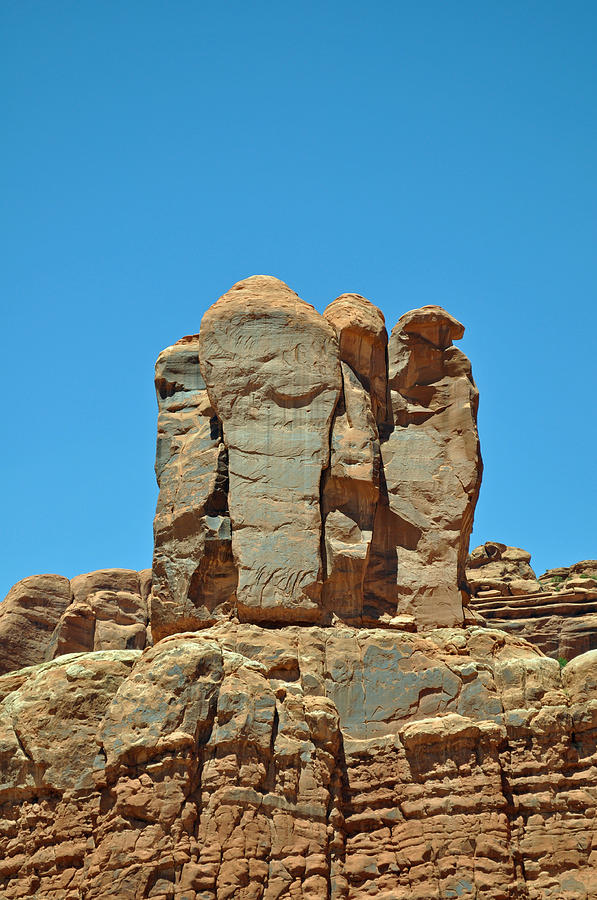 Sentinels in Arches National Park Photograph by Bruce Gourley
