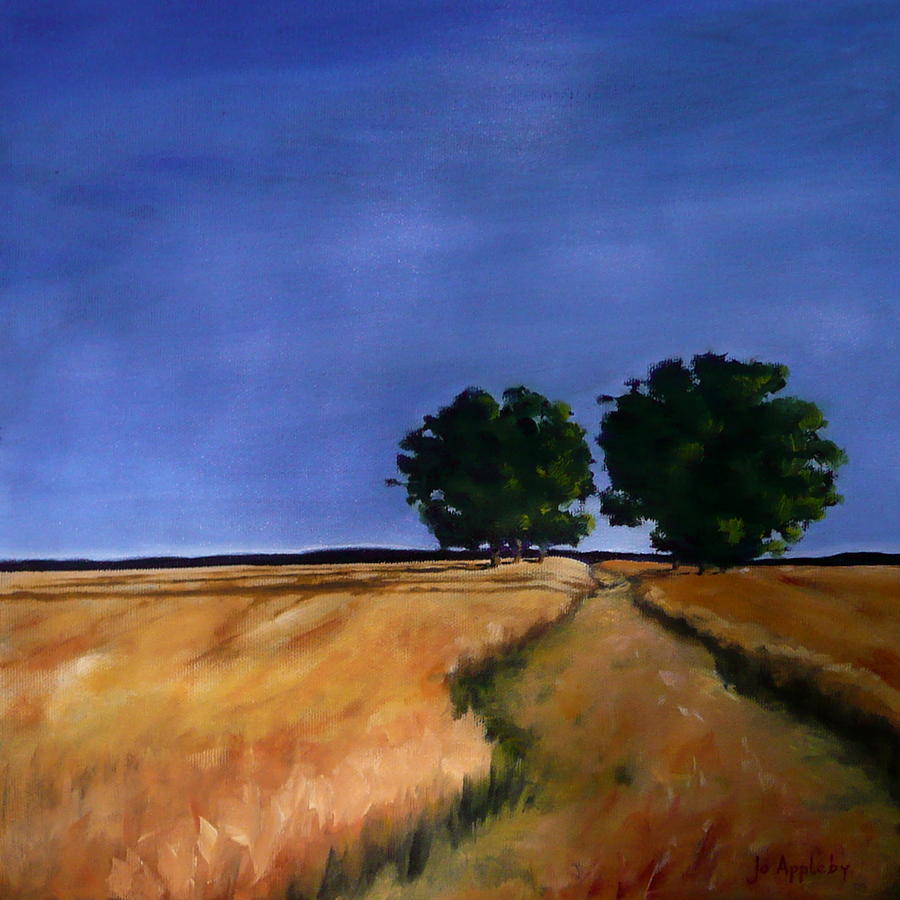 Sentinels Painting by Jo Appleby