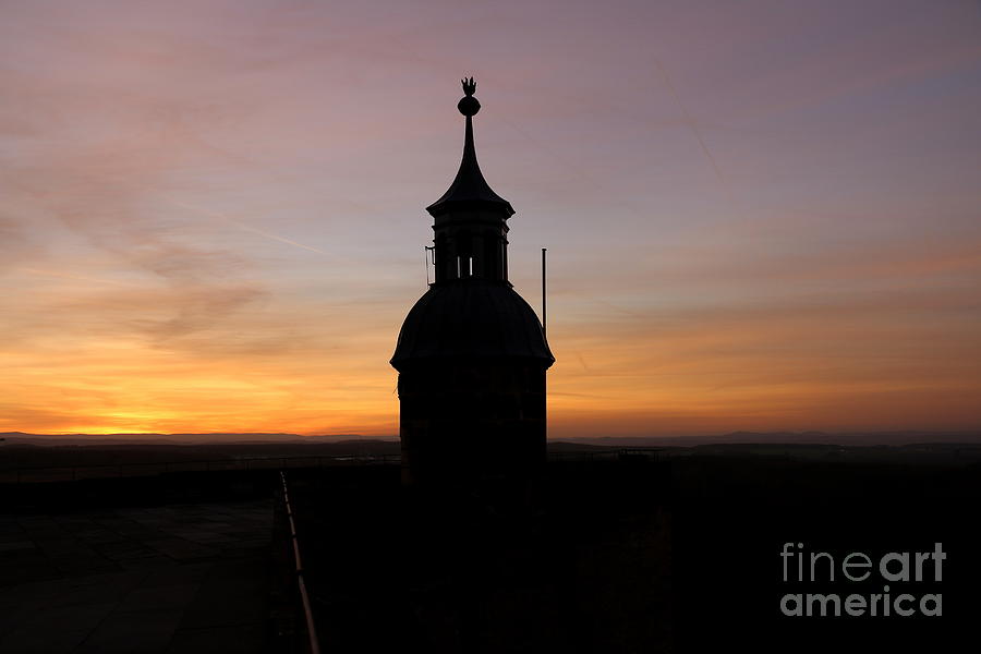Sentry Tower Sunset Photograph by Christiane Schulze Art And Photography