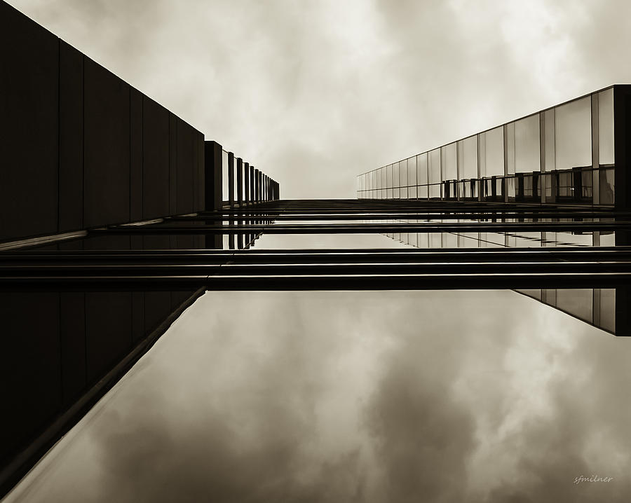 Sepia Skyscraper Series - Infinity Photograph by Steven Milner
