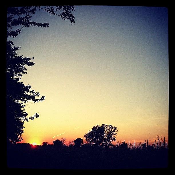 Sunset Photograph - September 12, 2012 #sunset by Yana Galanin