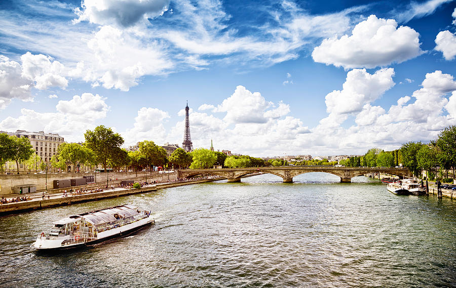 September afternoon in Paris by the Seine Photograph by NicolasMcComber
