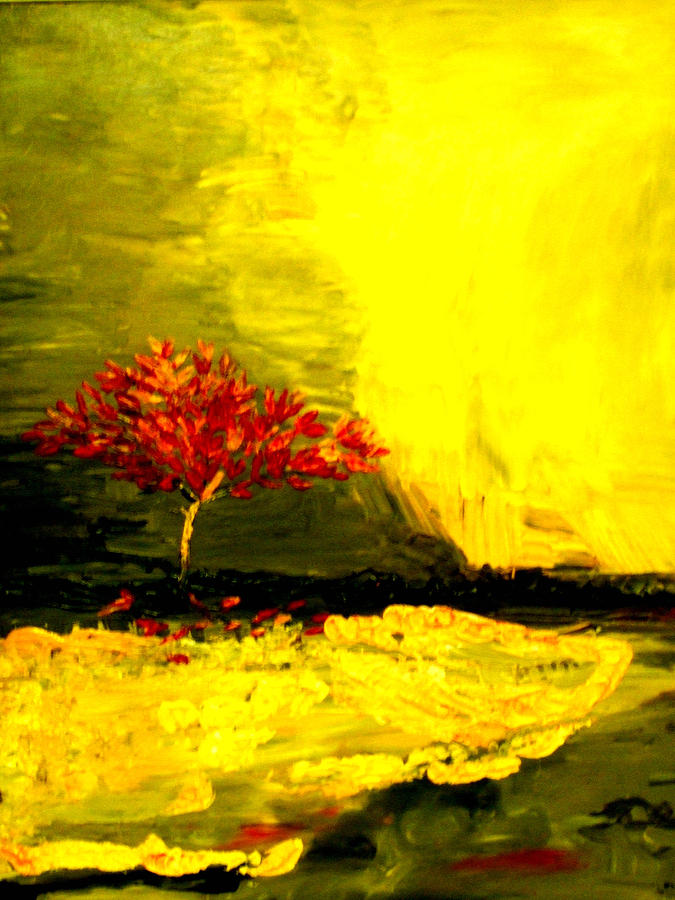 Fall Painting - September Morning by Carmen Doreal