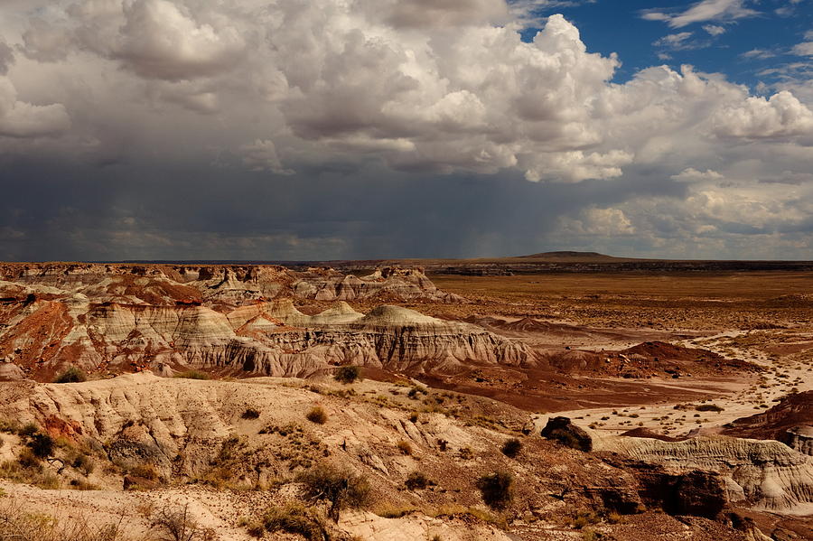 September Painted Desert Rain Photograph