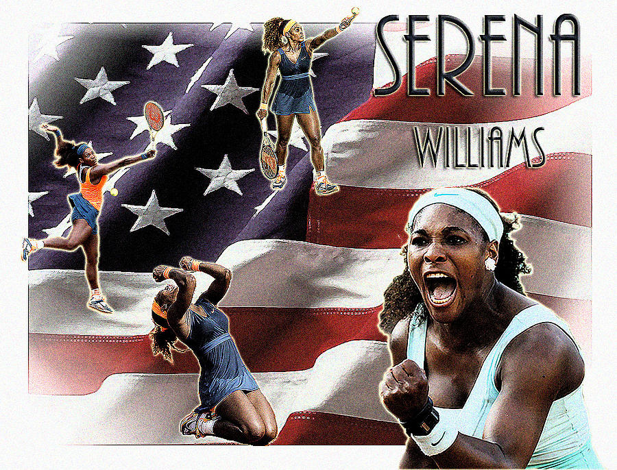 Serena Digital Art by Christopher Finnicum