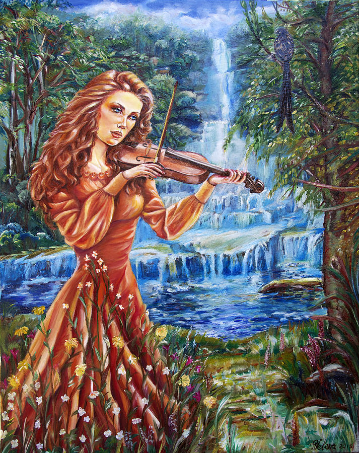 Serenade Painting by Yelena Rubin
