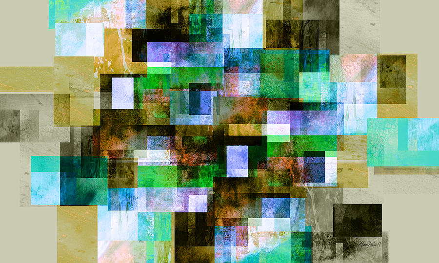 Serendipity - abstract art  Digital Art by Ann Powell