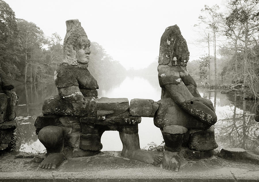 Serene Angkor Photograph by Shaun Higson