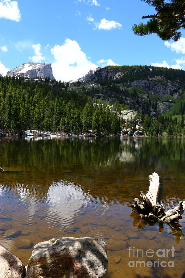 Serene Bear Lake - Rocky Mountains NP Photograph by Christiane Schulze Art And Photography