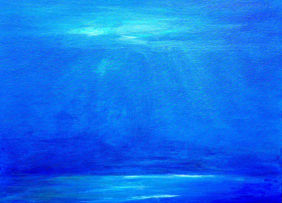 Abstract Painting - Serenity by Anees Peterman