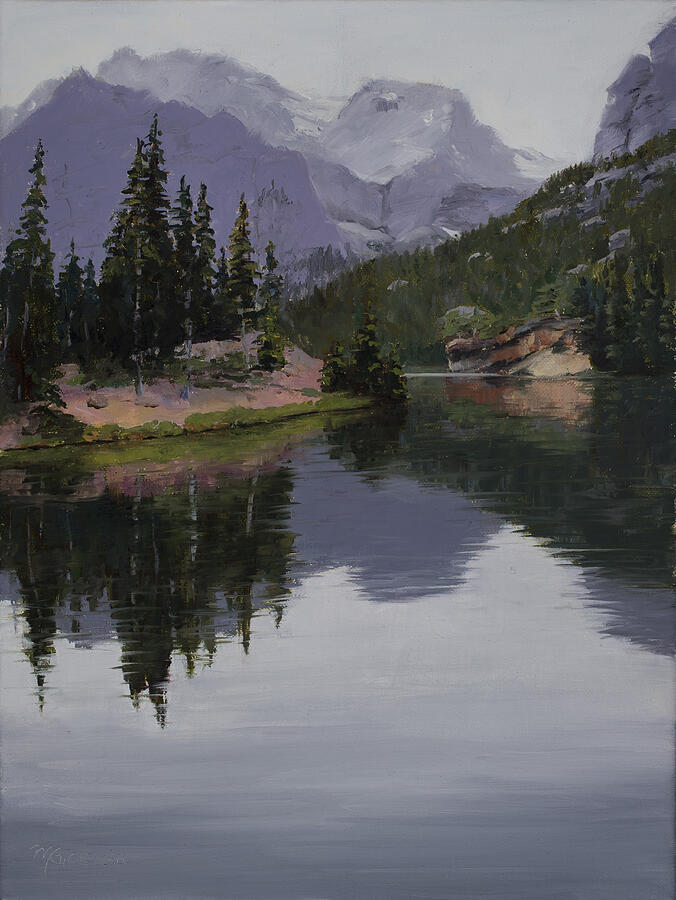 Serenity Painting by Mary Giacomini
