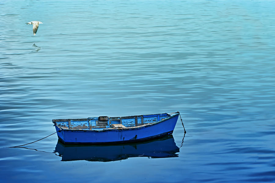 Boat Photograph - Serenity by Nikolyn McDonald