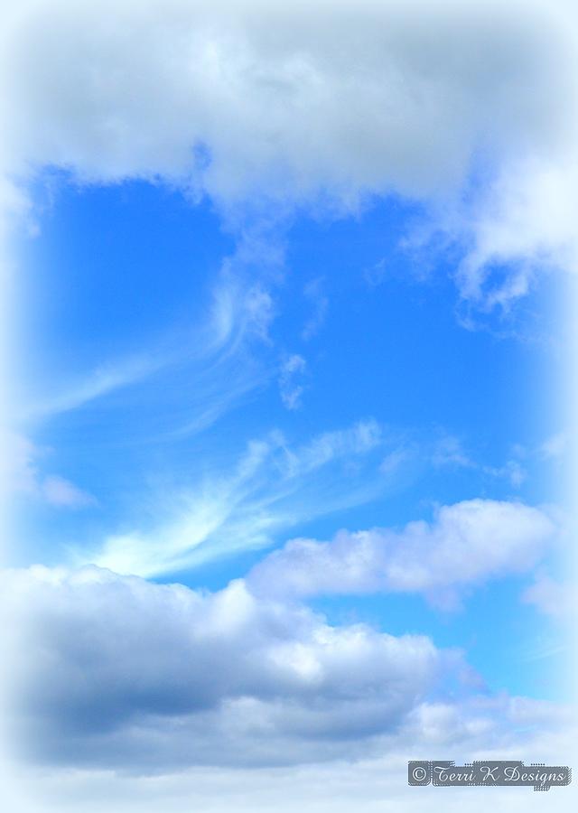 Sky Photograph - Serenity Sky by Terri K Designs