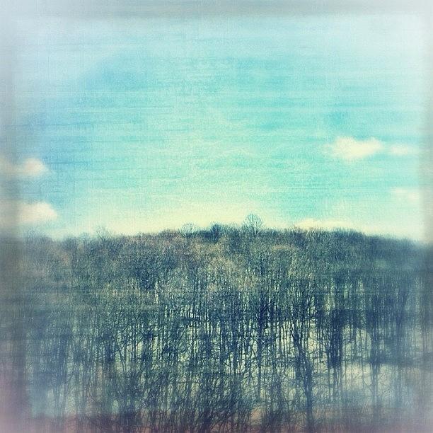 Nature Photograph - ~serenity~
#sky #trees #hills #nature by Carrie Mroczkowski