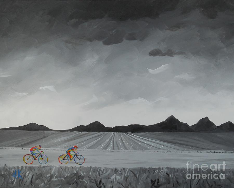 Cycle Painting - Serentity by David Keenan