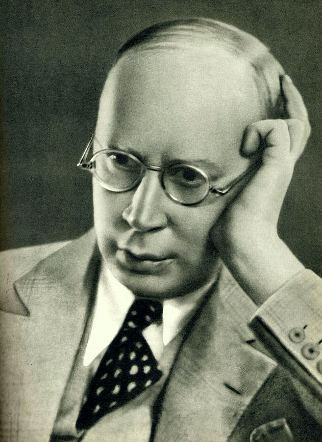 Sergey Prokofiev In Late 1930s Photograph by English School