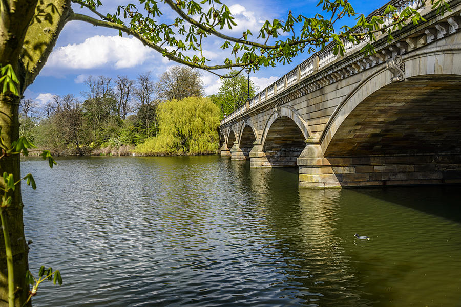 Serpentine Bridge Photograph by A Souppes | Pixels