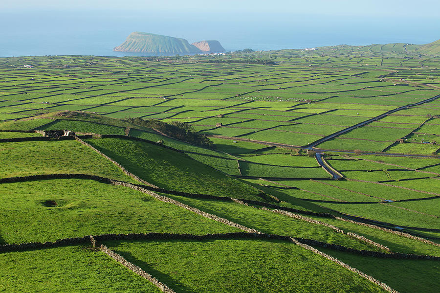Acores Photograph - Serra Do Cume With Cabras Islets by Carl Bruemmer Acores Photograph - Serra Do Cume With Cabras Islets by Carl Bruemmer