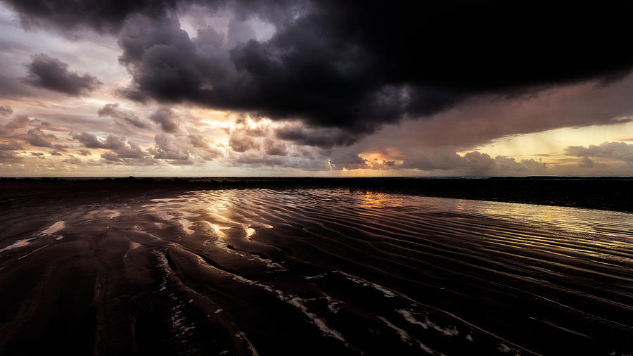 Beach Photograph - Serrambi Sunrise III by Vinicios De Moura