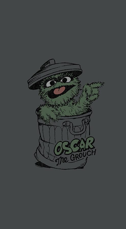 Oscar The Grouch Digital Art - Sesame Street - Early Grouch by Brand A