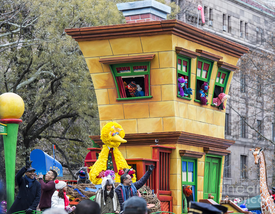 Sesame Street Float at Macy's Thanksgiving Day Parade 3 Photograph by
