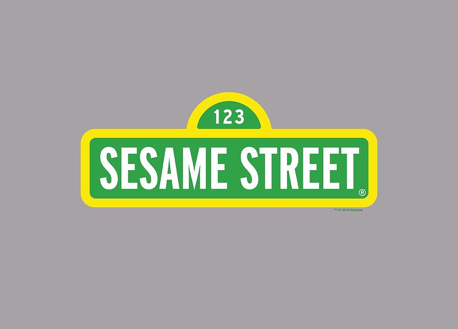 Sesame Street - Logo Digital Art by Brand A - Pixels Merch