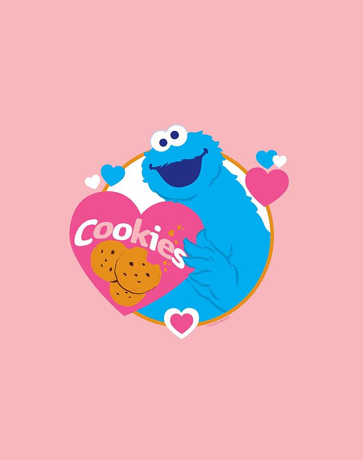 Sesame Street - Love Cookies Digital Art by Brand A