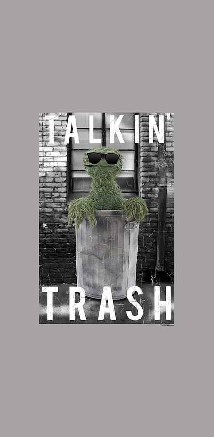 Sesame Street - Talkin Trash Digital Art by Brand A