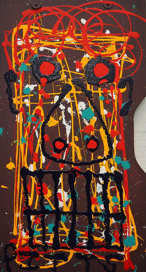 Greg Pitts Painting - Abstract Anger by Greg Pitts Greg Pitts Painting - Abstract Anger by Greg Pitts