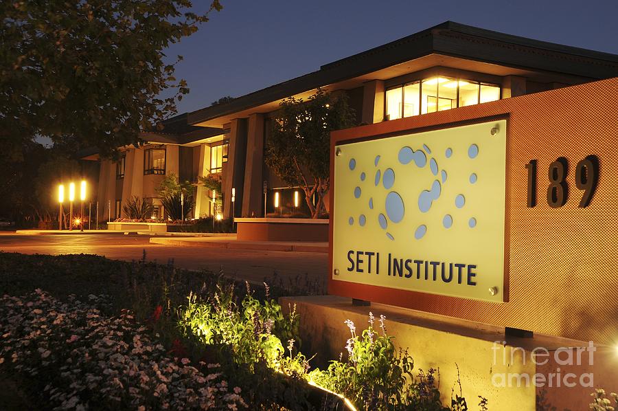 Space Photograph - Seti Institute Entrance by Dr Seth Shostak