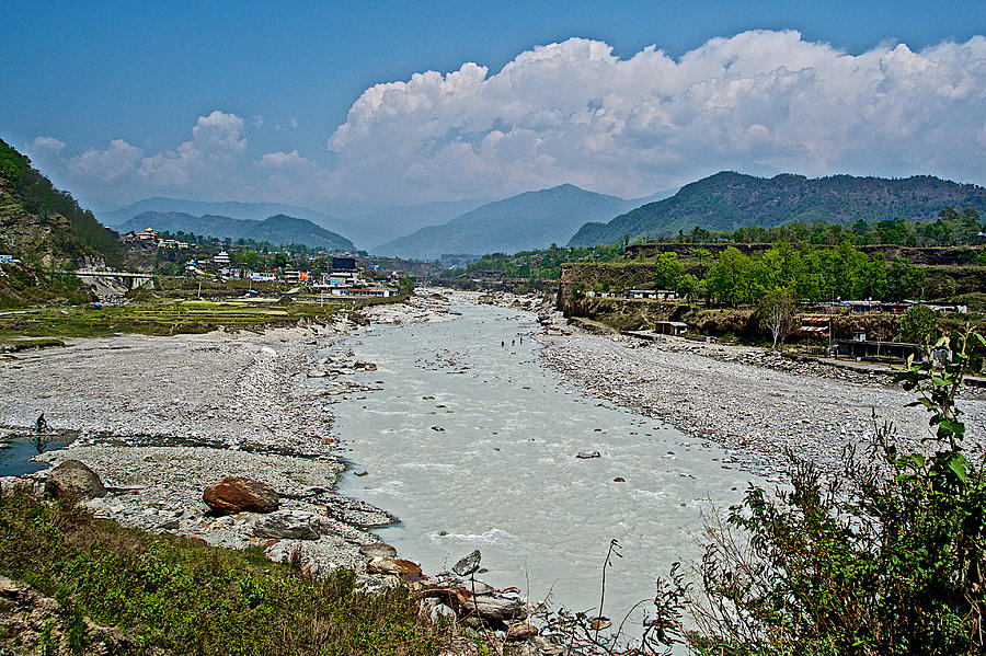 Seti River on Road to Mala Resort-Nepal Photograph by Ruth Hager