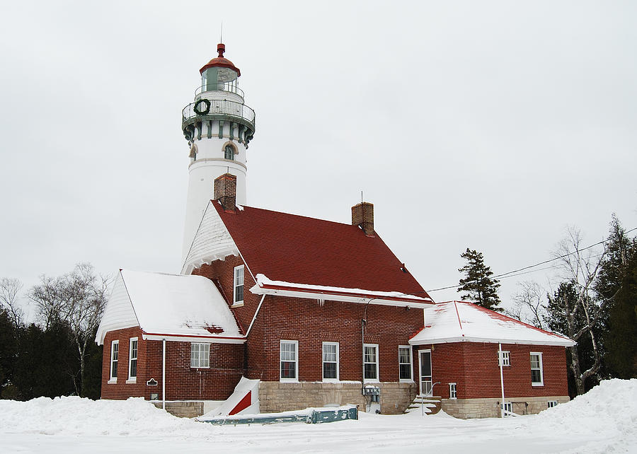 Seul Choix Point Lighthouse Photograph by Michael Peychich