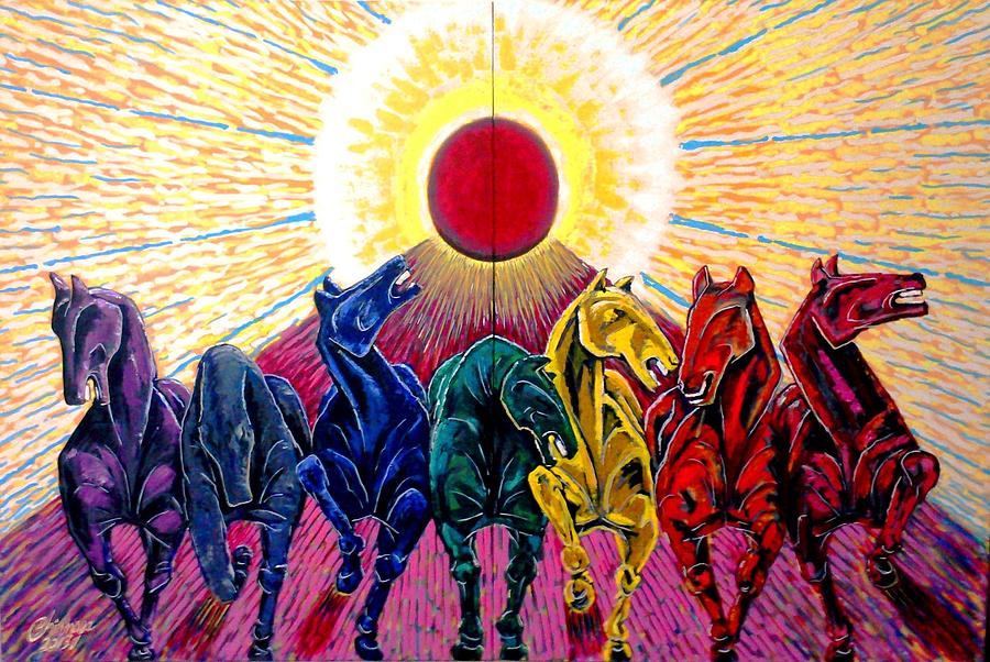Good drawings of bad horses — The chosen one of The Sun itself