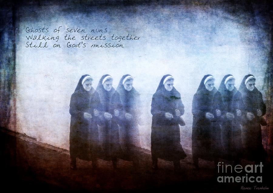 Seven Nuns Photograph by Renee Trenholm