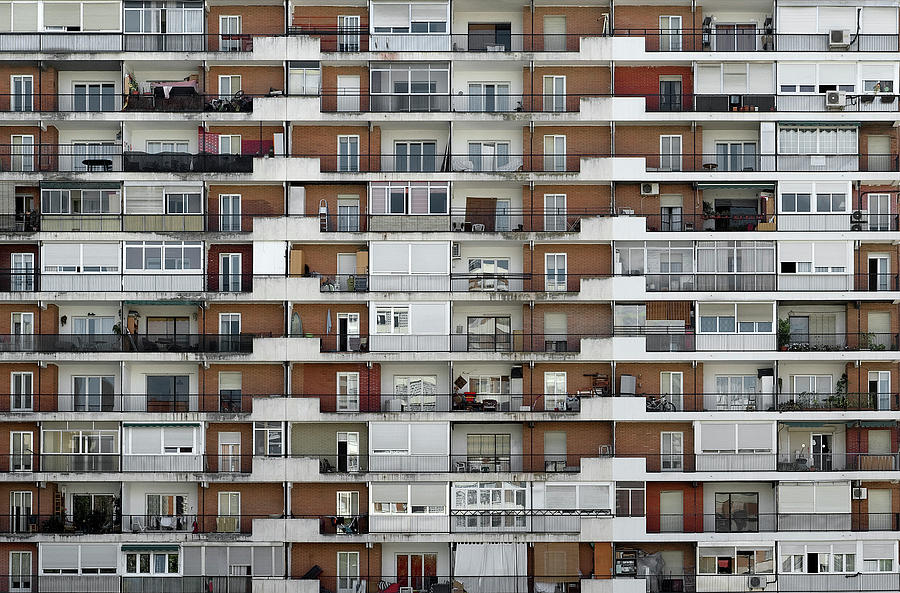 Several Buildings Housing Photograph by Fotografía De Juandevillalba