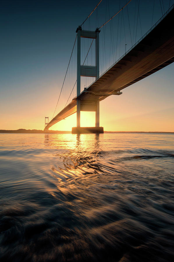 Severn Bridge Photograph by Martin Turner