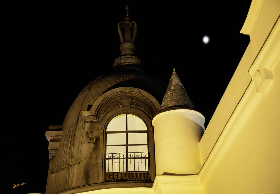 Sevilla View At Night - Spain Photograph by Madeline Ellis